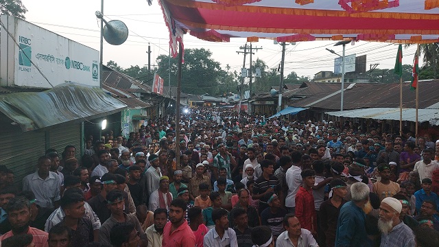 ২৩ বছর পর প্রতিষ্ঠাবার্ষিকীতে লক্ষ্মীপুরে জেএসডির বড় শোডাউন 