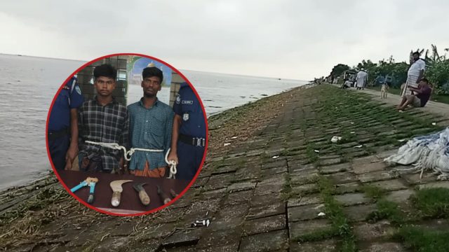 কমলনগরে ডাকাতির প্রস্তুতির সময় দেশীয় অস্ত্রসহ গ্রেপ্তার-২