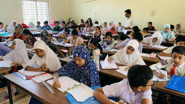 চন্দ্রগঞ্জে শাহ আলম চৌধুরী স্মৃতি বৃত্তি পরীক্ষা অনুষ্ঠিত 