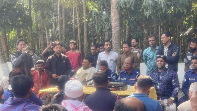 রামগঞ্জের নয়নপুর গ্রামকে মাদক-সন্ত্রাস-চাঁদাবাজমুক্ত আদর্শ গ্রাম ঘোষণা 