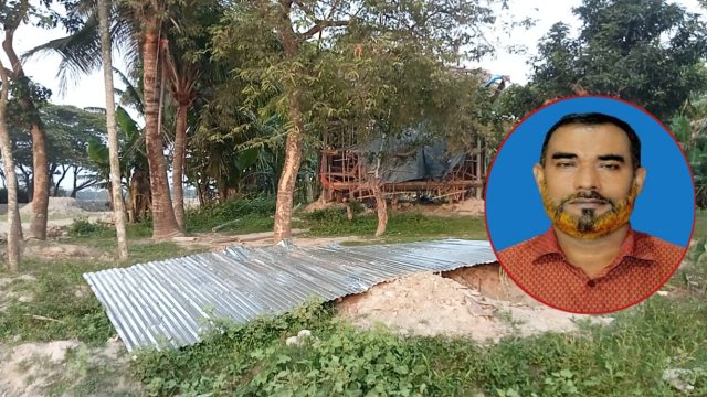 কমলনগরে রাতের আঁধারে ঘর ভাঙচুর, জমি দখলের অভিযোগ