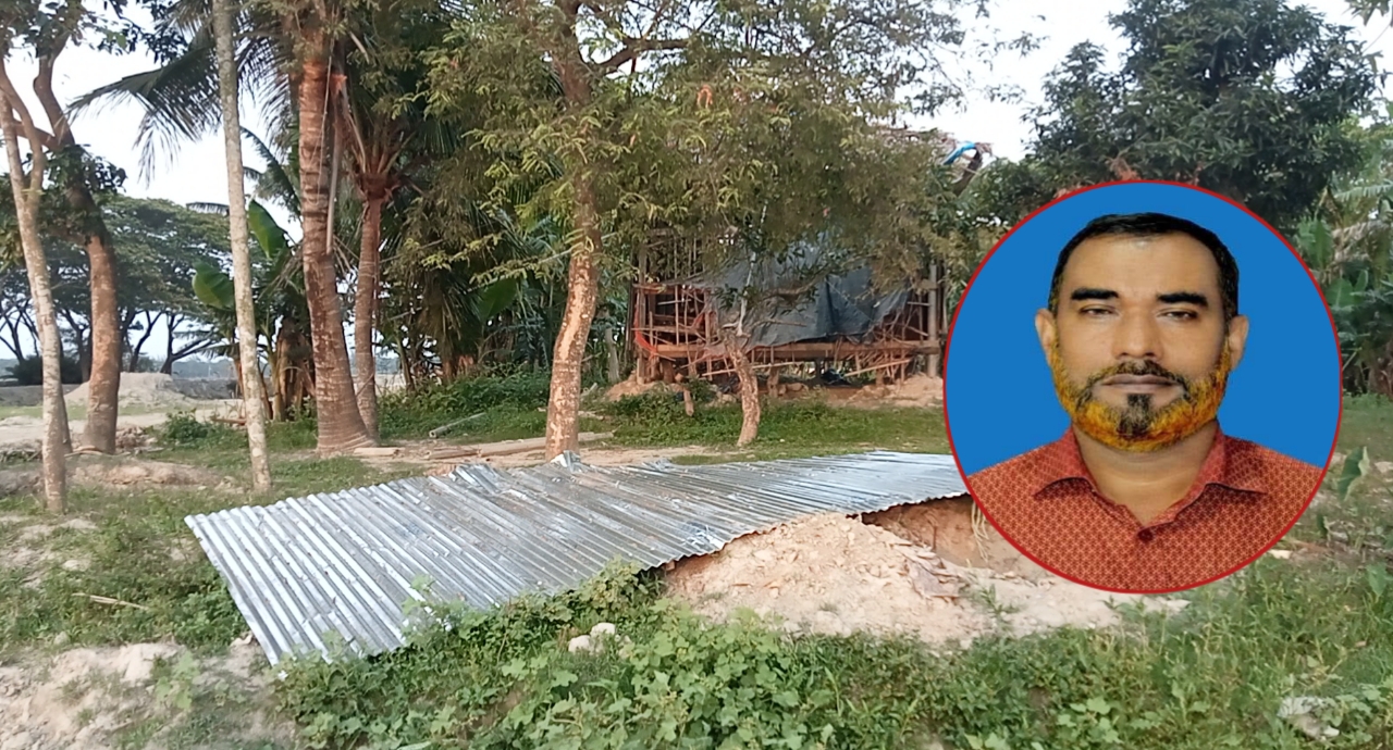 কমলনগরে রাতের আঁধারে ঘর ভাঙচুর, জমি দখলের অভিযোগ