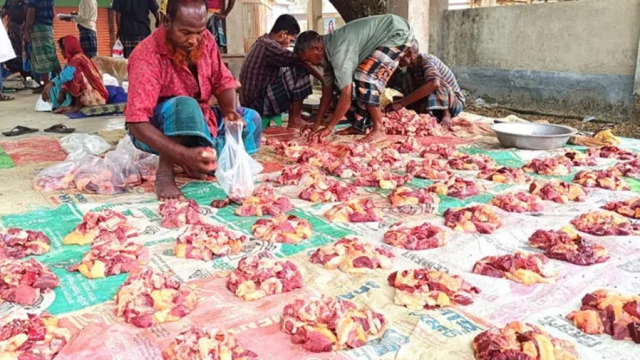 শবে বরাত, শবে কদরে লক্ষ্মীপুরে পাড়ায় পাড়ায় চলে গরু জবাই আর ভাগাই মাংস