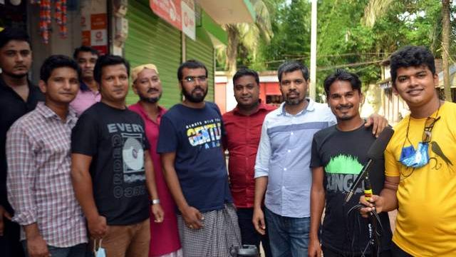 নির্মাণ শ্রমিকদের নিয়ে নাটক “আঁডের দিন” শুটিং হয়েছে লক্ষ্মীপুরে