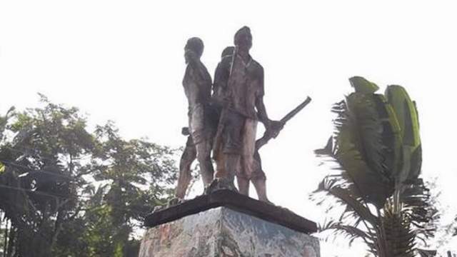 রামগঞ্জের ৩ মুক্তিযোদ্ধা ভাস্কর্যটির সংরক্ষণ প্রয়োজন 
