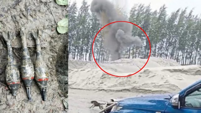 লক্ষ্মীপুরে পাওয়া তিন মর্টার শেল নিষ্ক্রিয় করল বিশেষজ্ঞ দল 