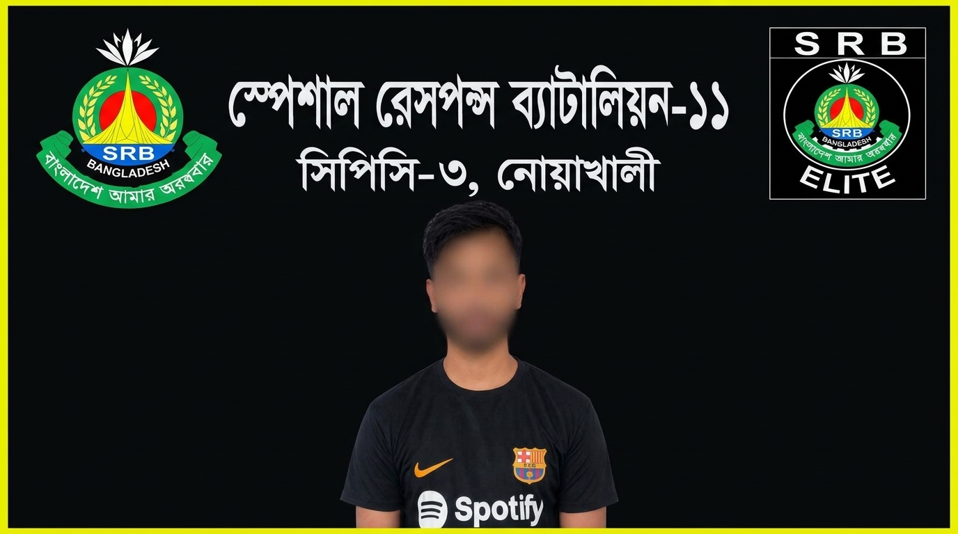 লক্ষ্মীপুরে চাঁদা না পেয়ে ব্যবসায়ীর গায়ে পেট্রোল ঢেলে আগুন: আসামি শাকিল গ্রেপ্তার